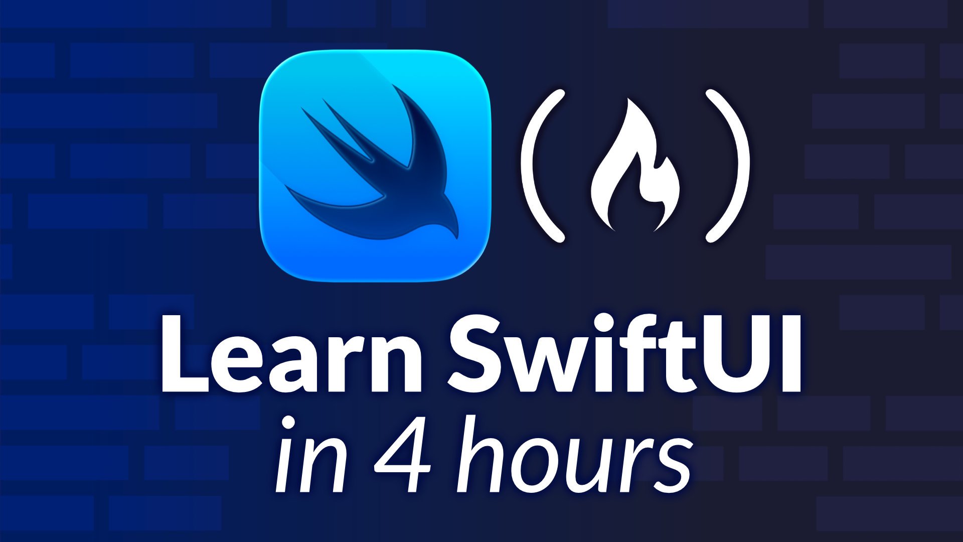 
                     Learn SwiftUI and Create an iOS App From Scratch 
                